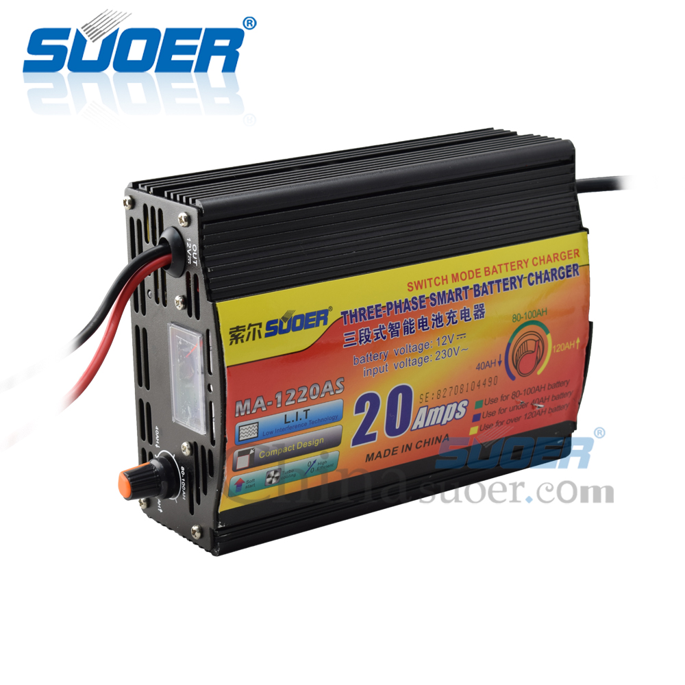 AGM/GEL Battery Charger - MA-1220AS